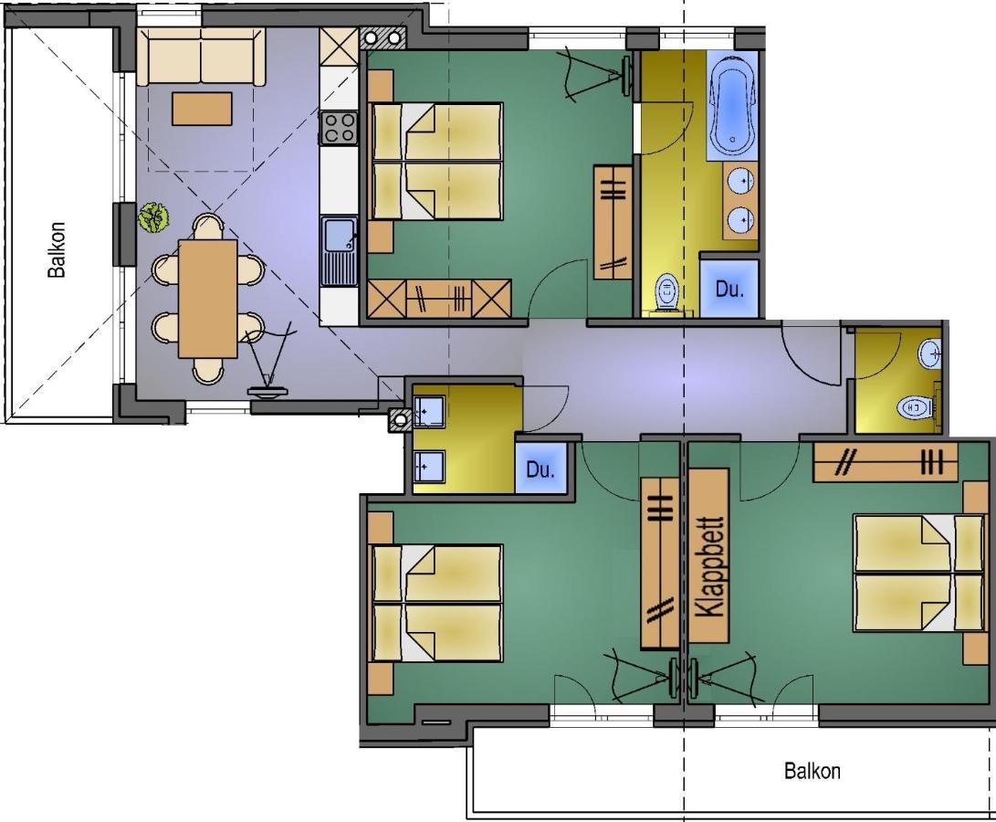 Chasa Sulai Appartements Samnaun Esterno foto