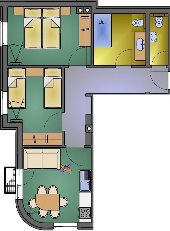 Chasa Sulai Appartements Samnaun Esterno foto